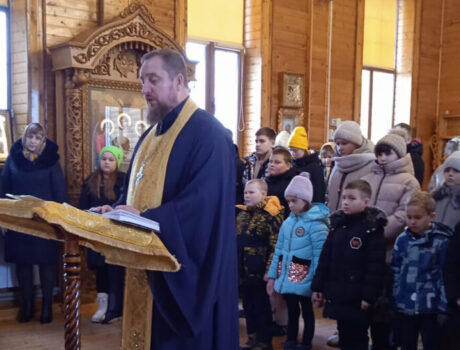 Священник провёл встречу с учениками и учителями МБОУ «Сорокинская СОШ»