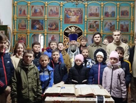Ученики МБОУ «Большебыковская СОШ» посетили Свято-Троицкий храм села Большебыково