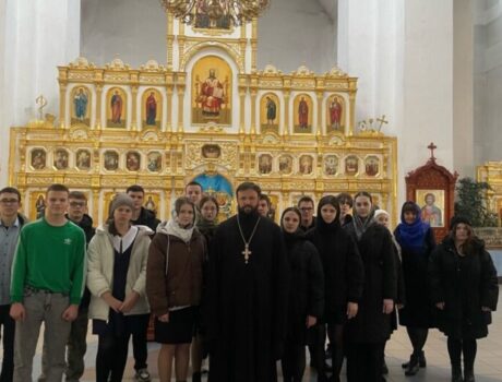 Учащиеся МБОУ «Ливенская СОШ №1» посетили Покровский собор города Бирюч