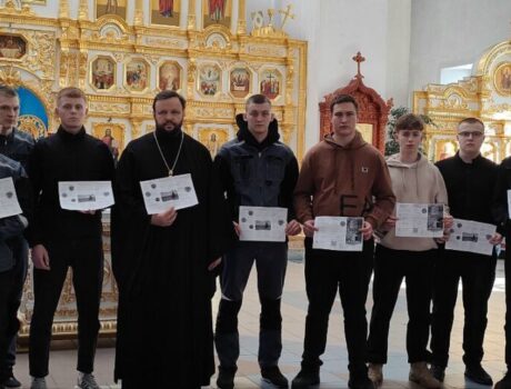 Покровский собор города Бирюч посетила группа студентов ОГАПОУ «Бирючанский техникум»