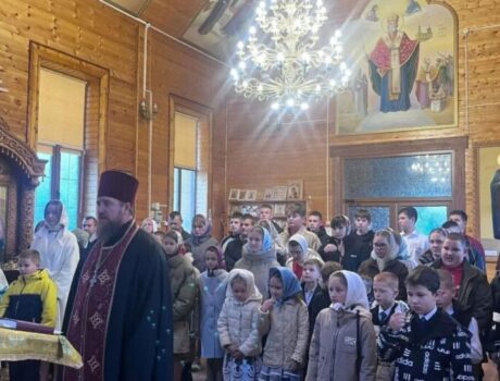 Настоятель Свято-Никольского храма села Сорокино провел встречу с учениками и учителями МБОУ «Сорокинская СОШ»